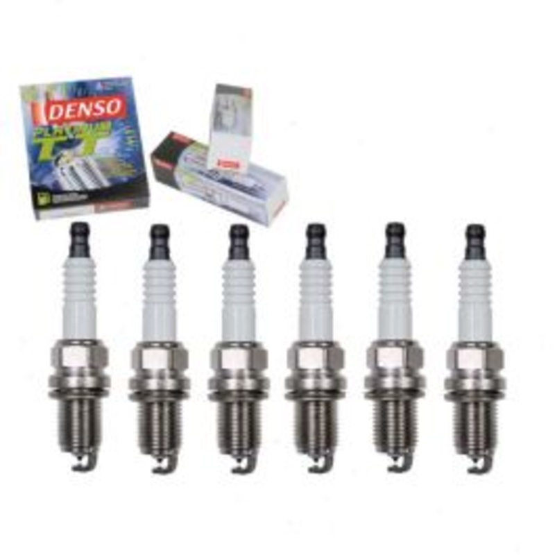 6 pc DENSO Platinum TT Spark Plugs for 2003-2004 Cadillac CTS 3.2L V6