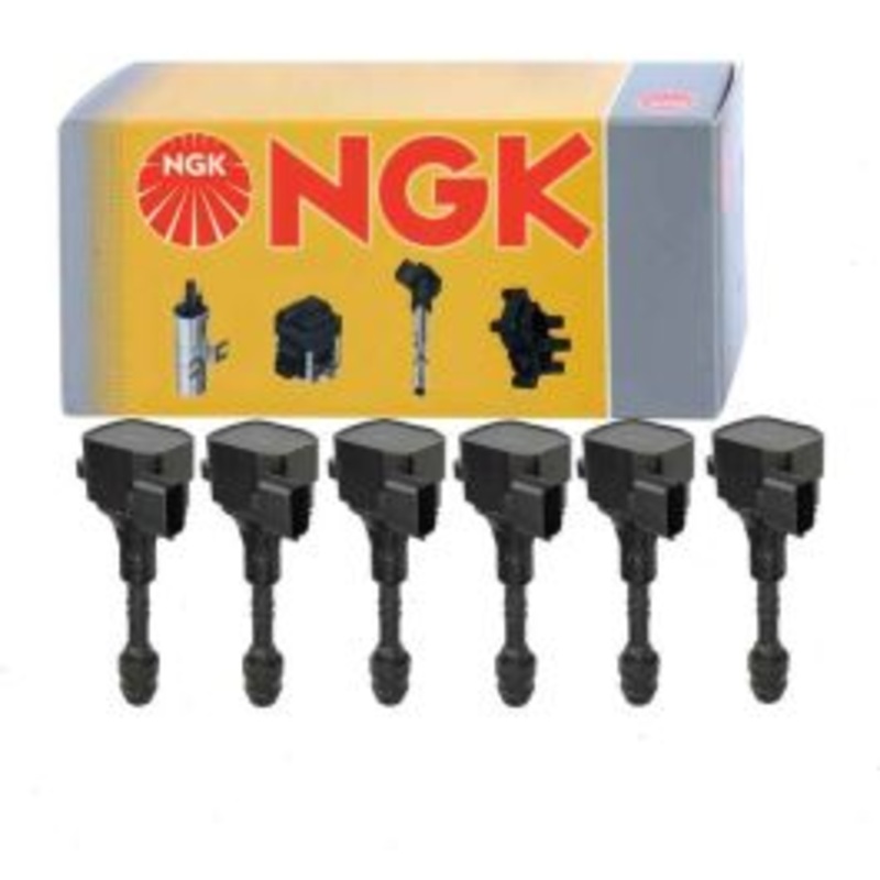 6 pc NGK Ignition Coils for 2005-2016 Nissan Frontier 4.0L V6