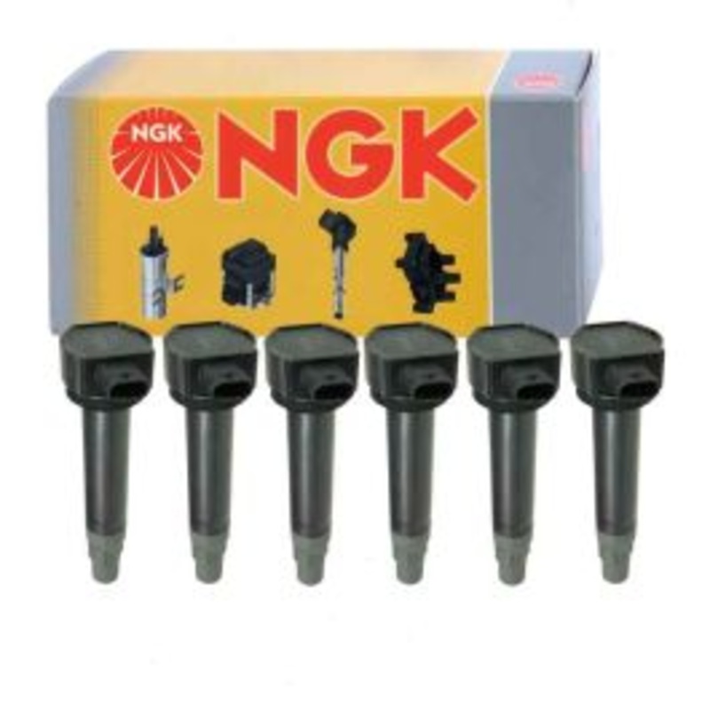 6 pc NGK Ignition Coils for 2006-2010 Dodge Charger 2.7L 3.5L V6