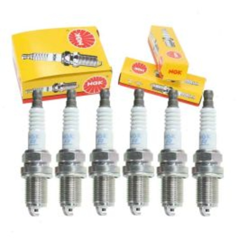 6 pc NGK Standard Spark Plugs for 2001 Hyundai XG300 3.0L V6