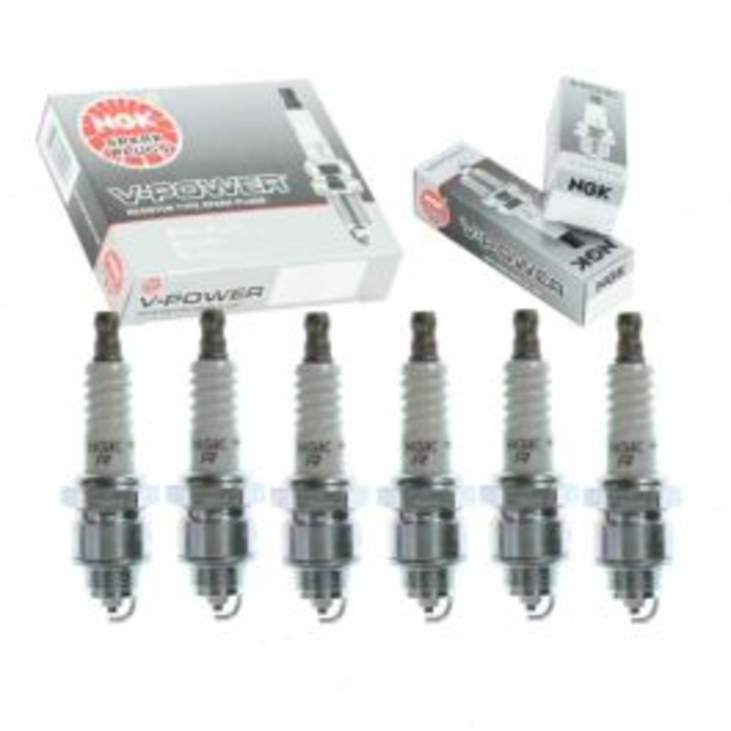 6 pc NGK V-Power 5858 XR4 Spark Plugs