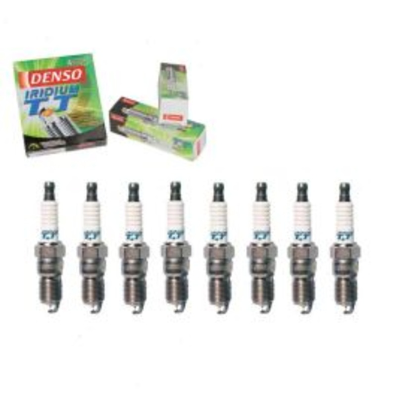 8 pc DENSO Iridium TT Spark Plugs for 1997-2002 Ford E-350 Econoline Club Wagon 5.4L V8