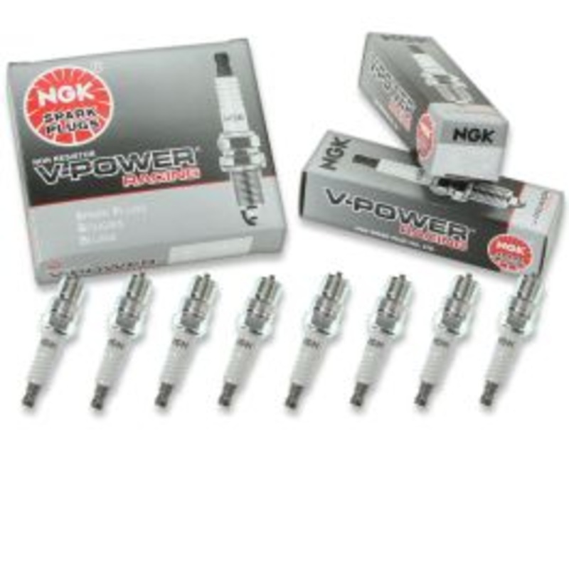 8 pc NGK V-Power Racing 2817 R5673-7 Spark Plugs
