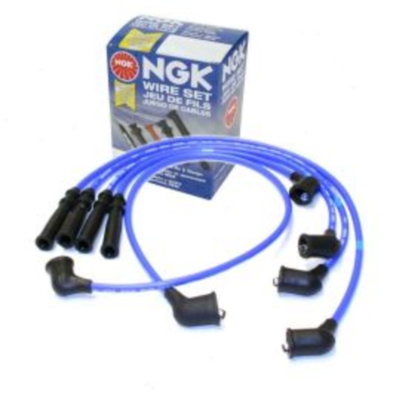 NGK Spark Plug Wire Set for 1995-1997 Nissan Pickup 2.4L L4