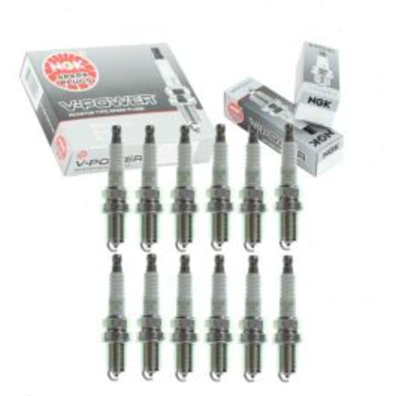 12 pc NGK V-Power Spark Plugs for 2005 Aston Martin DB9 6.0L V12