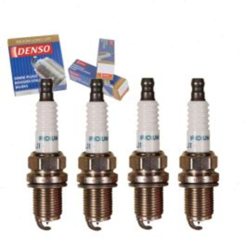 4 pc DENSO Iridium Long Life Spark Plugs for 2002 Audi A4 Quattro 1.8L L4