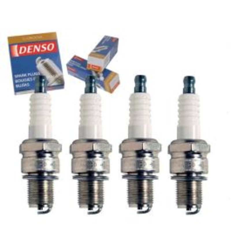 4 pc DENSO Standard U-Groove Spark Plugs for 1963-1965 GMC PB1000 Series 2.5L L4