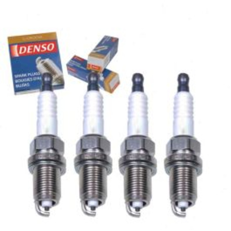 4 pc DENSO Standard U-Groove Spark Plugs for 2005-2010 Toyota Corolla 1.8L 2.4L L4 XRS