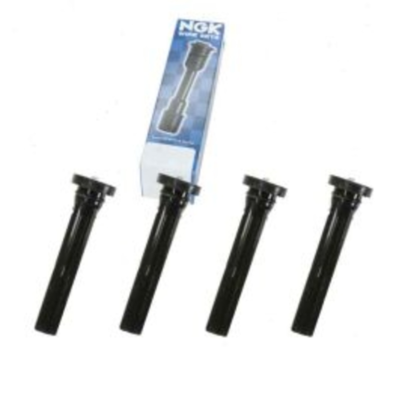 4 pc NGK Ignition Coil Boots for 1999-2002 Suzuki Esteem 1.8L L4