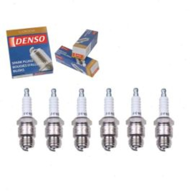 6 pc DENSO Standard U-Groove Spark Plugs for 1961-1977 Mercury Comet 2.8L 3.3L 4.1L L6