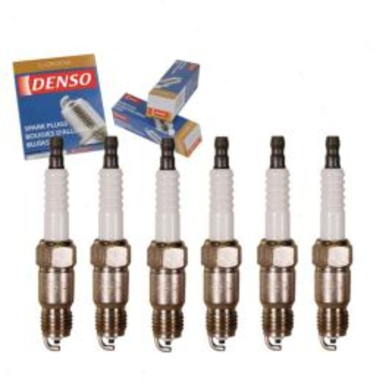 6 pc DENSO Standard U-Groove Spark Plugs for 1985-1987 GMC Caballero 4.3L V6