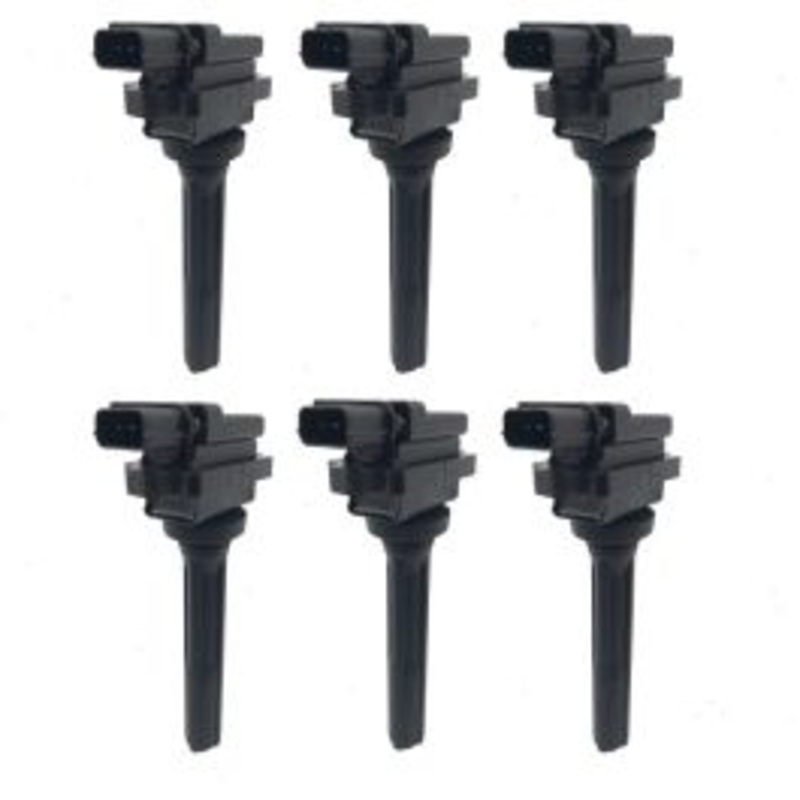 6 pc Hitachi IGC0124 Ignition Coils