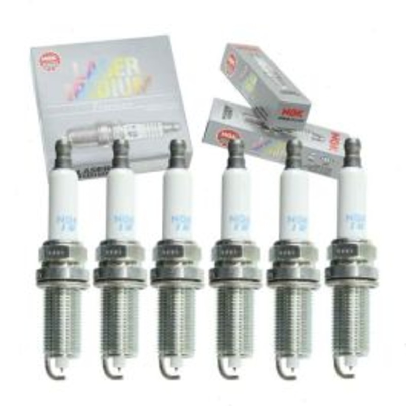 6 pc NGK Laser Iridium Spark Plugs for 2006-2007 BMW 525i 3.0L L6
