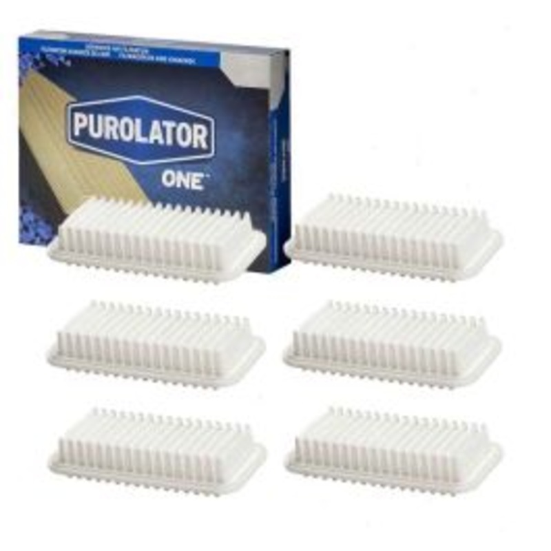 6 pc Purolator ONE A15363 Air Filters