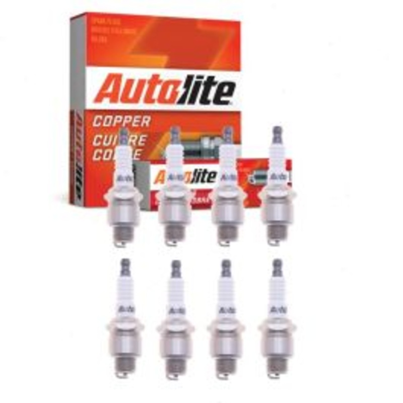 8 pc Autolite Copper Core Spark Plugs for 1955-1956 Studebaker E12