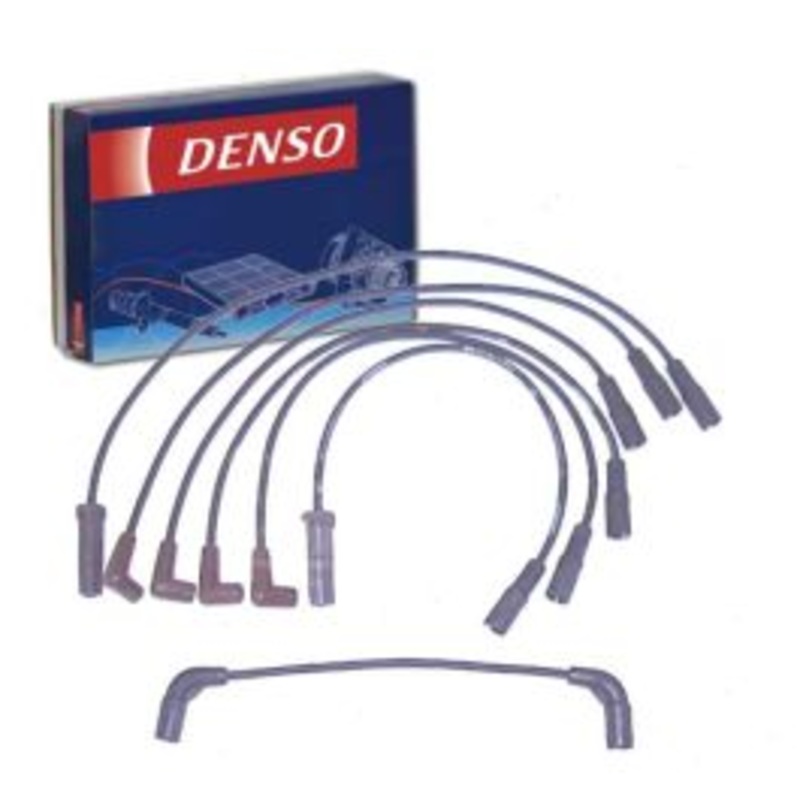 DENSO Spark Plug Wire Set for 1999 Chevrolet P30 4.3L V6