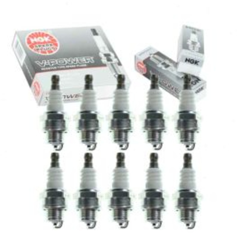 10 pc NGK V-Power 2218 BPMR8Y Spark Plugs