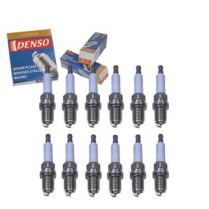 12 pc DENSO Standard U-Groove Spark Plugs for 1998-2000 Mercedes-Benz C280 2.8L V6