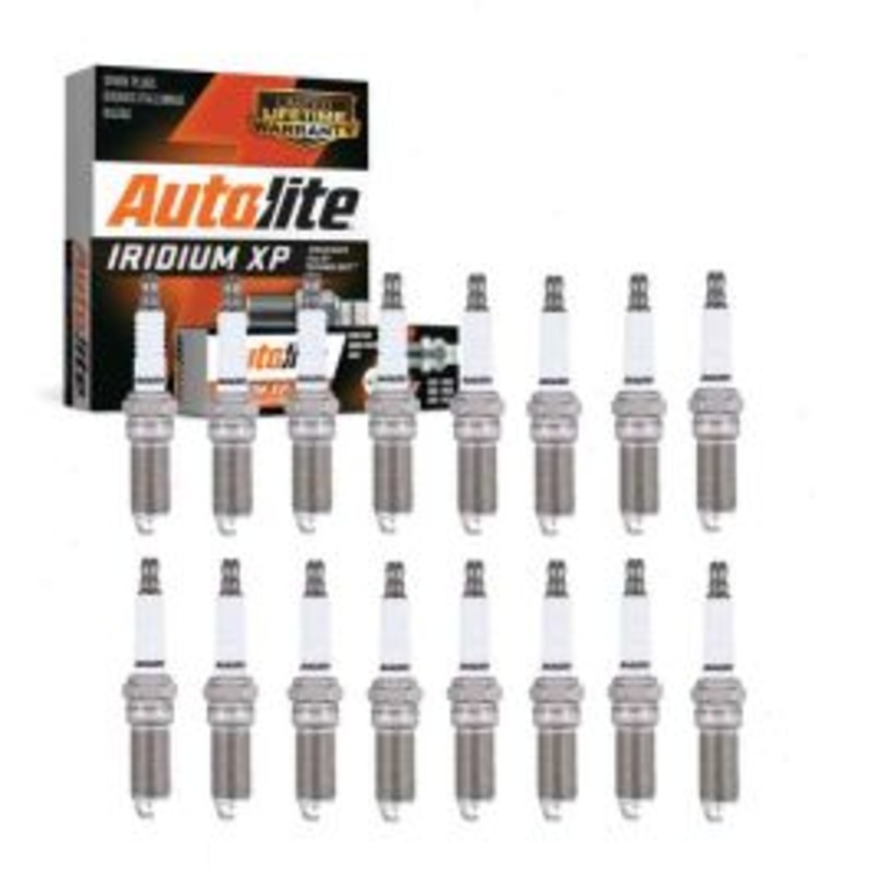 16 pc Autolite Iridium XP Spark Plug for 2011-2019 Ford F-250 Super Duty