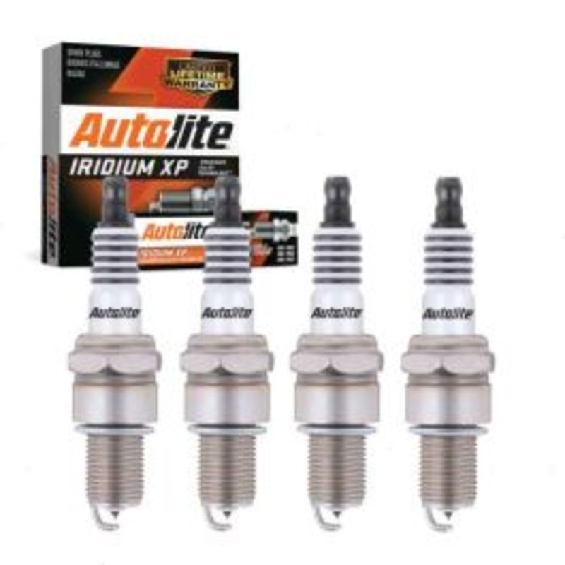 4 pc Autolite Iridium XP Spark Plug for 1985-1991 Peugeot 505 2.2L L4