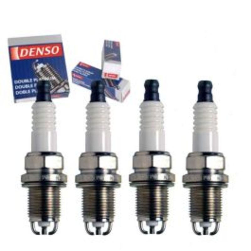 4 pc DENSO Double Platinum Spark Plugs for 1999-2001 Toyota Solara 2.2L L4