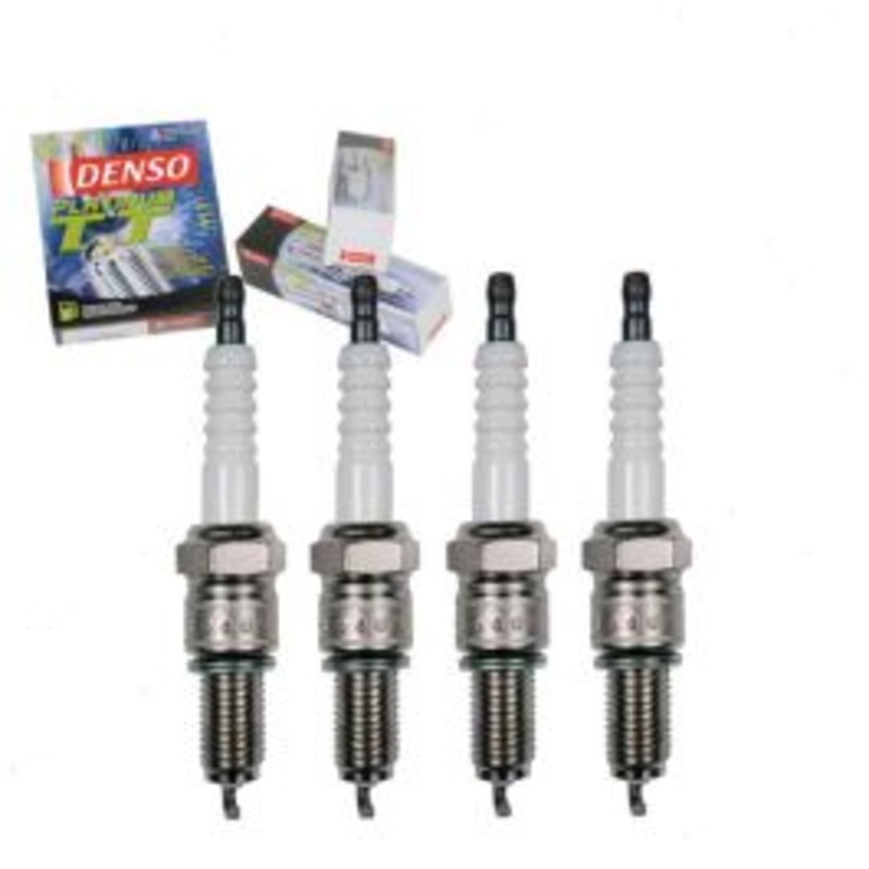 4 pc DENSO Platinum TT Spark Plugs for 1977-1988 Porsche 924 2.0L 2.5L L4