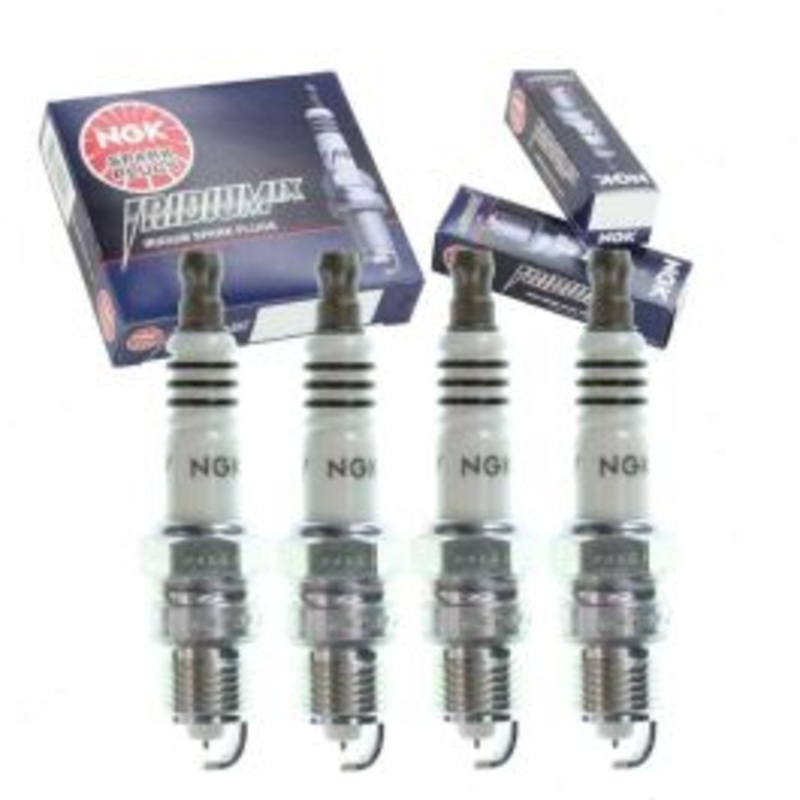 4 pc NGK Iridium IX Spark Plugs for 1985-1987 Oldsmobile Calais 2.5L L4