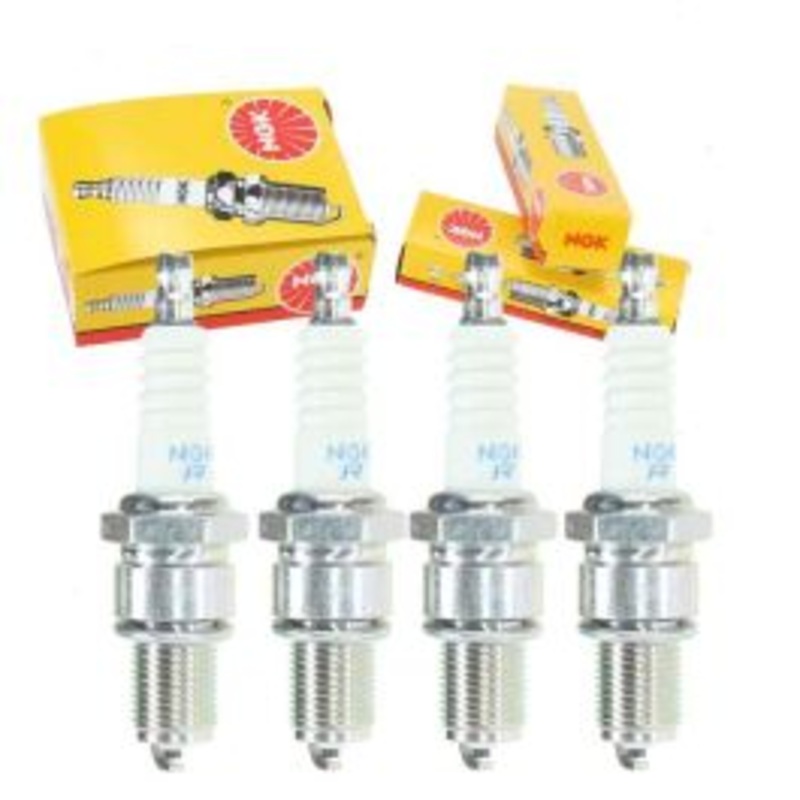 4 pc NGK Standard Spark Plugs for 1966-1976 BMW 2002 2.0L L4