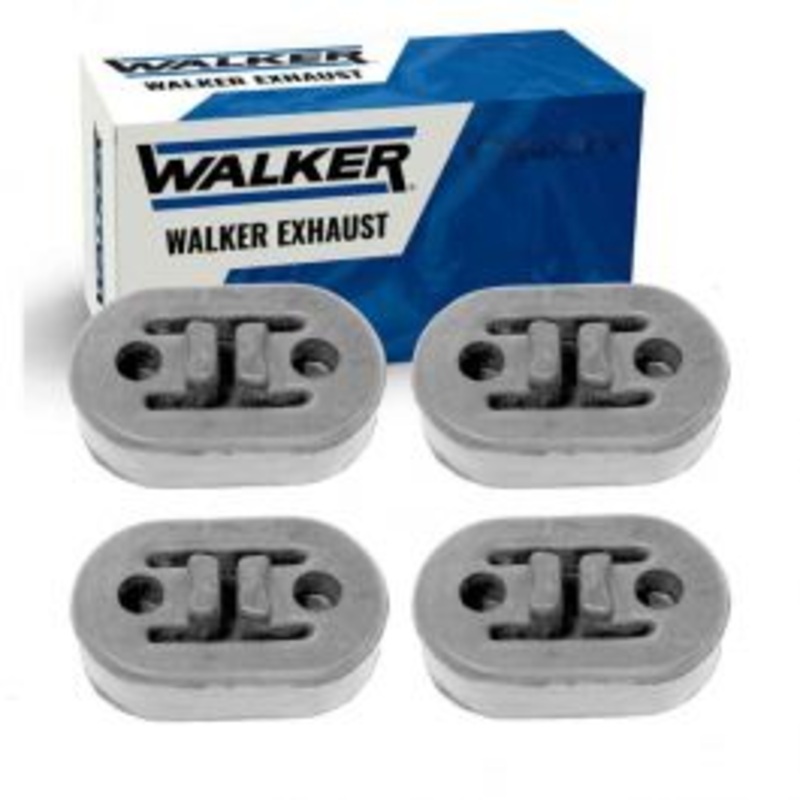 4 pc Walker Muffler Assm Exhaust System Insulators for 1992-1994 Volkswagen Corrado 2.8L V6