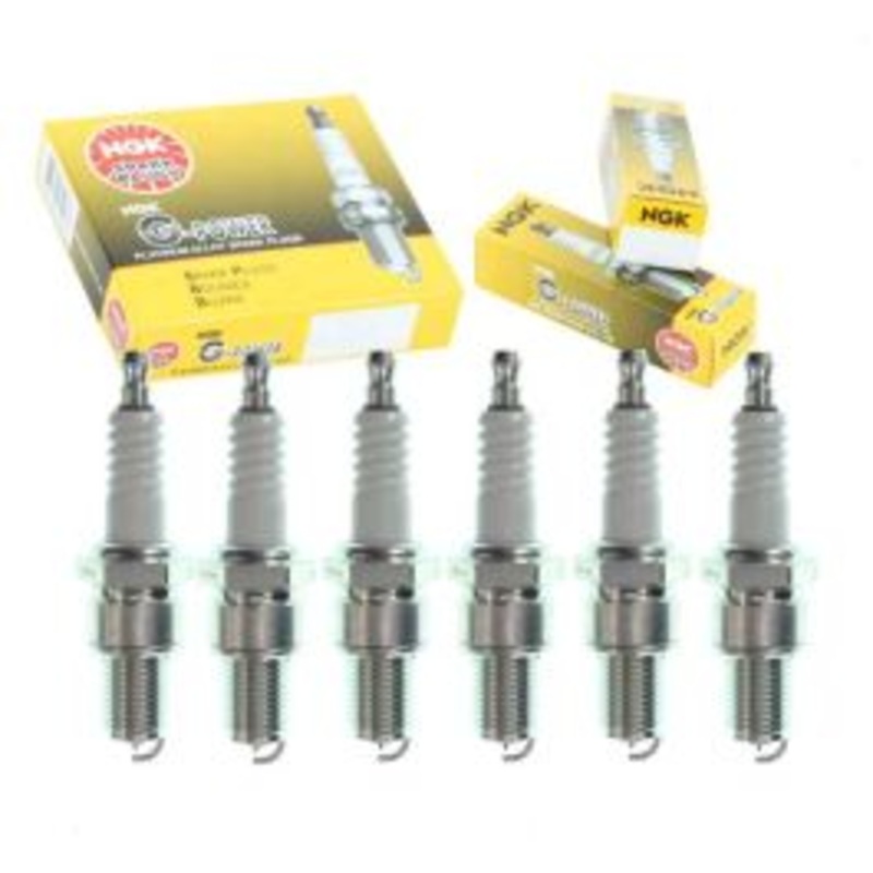 6 pc NGK G-Power Spark Plugs for 1971-1976 BMW 3.0Si 3.0L L6