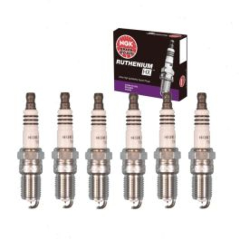 6 pc NGK Ruthenium HX Spark Plugs for 2005-2007 Ford Five Hundred 3.0L V6