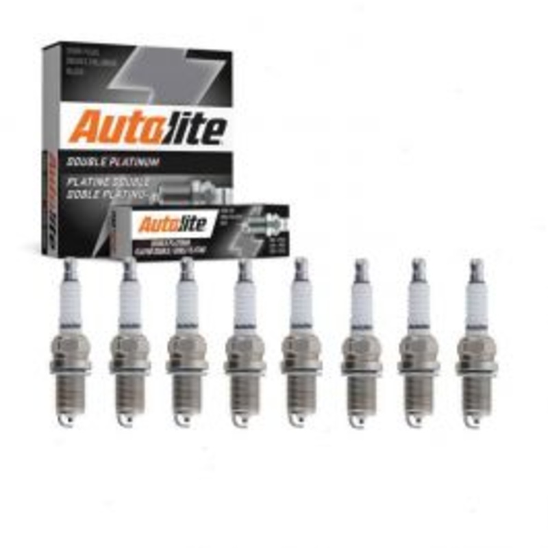 8 pc Autolite Double Platinum Spark Plug for 1994-1995 Bentley Brooklands