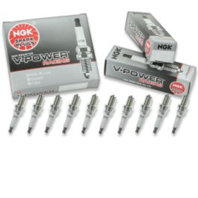 10 pc NGK V-Power Racing 5820 R5671A-10 Spark Plugs