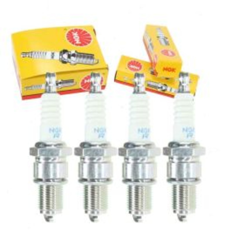 4 pc NGK Standard Spark Plugs for 1968-1969 BMW 2000cs 2.0L L4