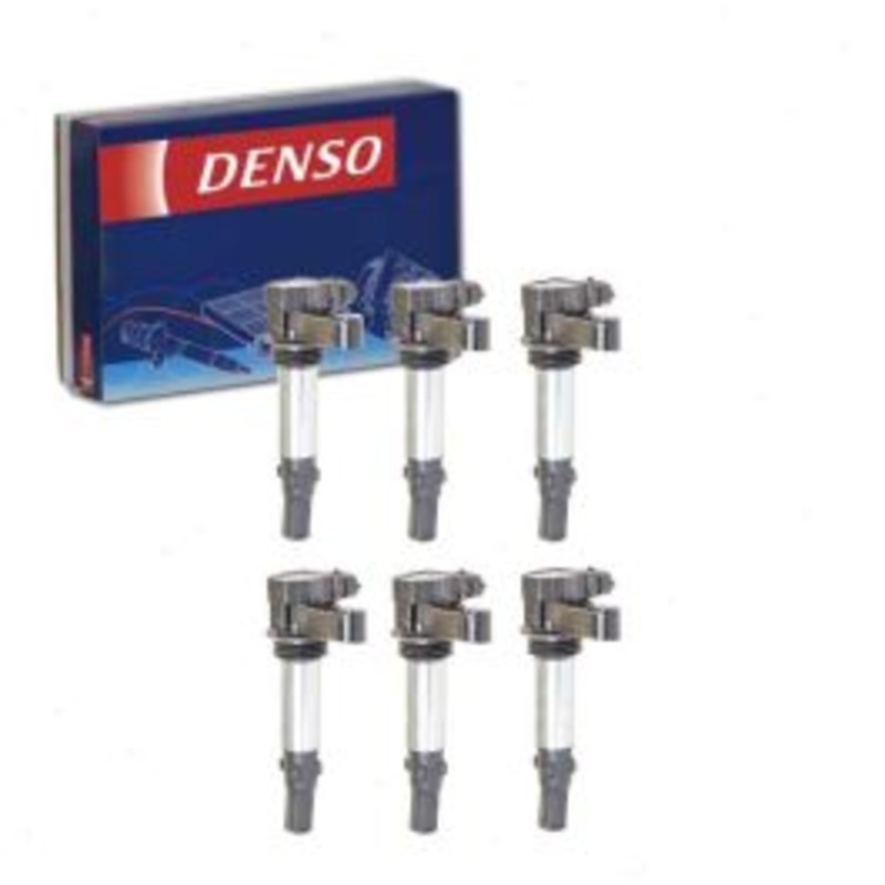 6 pc DENSO Direct Ignition Coils for 2009 Chevrolet Traverse 3.6L V6