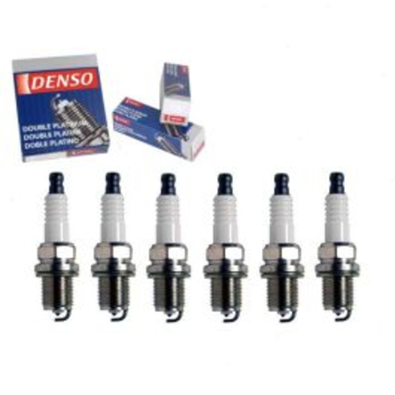 6 pc DENSO Double Platinum Spark Plugs for 1996-2004 Acura RL 3.5L V6