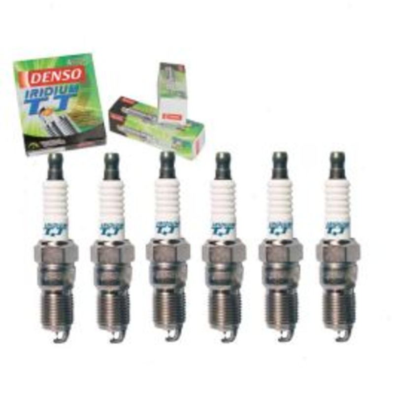 6 pc DENSO Iridium TT Spark Plugs for 1992-1998 Oldsmobile Achieva 3.1L 3.3L V6
