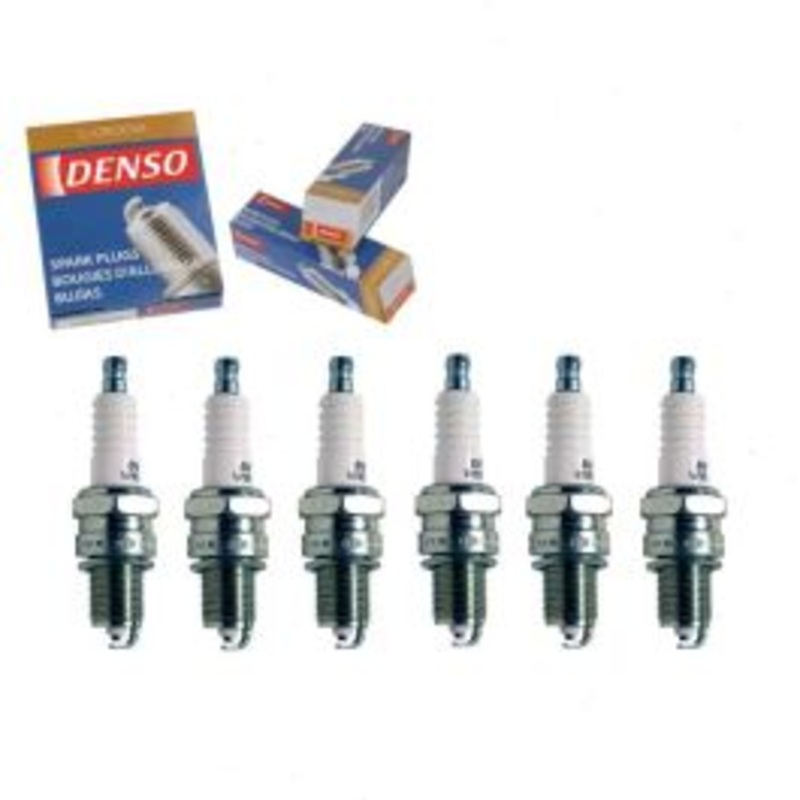 6 pc DENSO Standard U-Groove Spark Plugs for 1961-1969 Chevrolet C20 Pickup 3.8L 4.1L L6