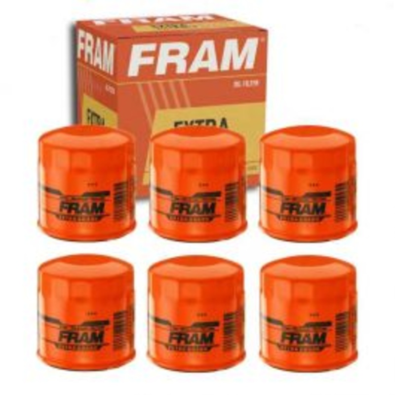6 pc FRAM Extra Guard PH8212 Engine Oil Filters