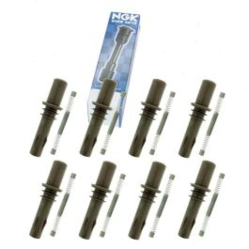 8 pc NGK Ignition Coil Boots for 2008-2010 Ford Explorer Sport Trac 4.6L V8