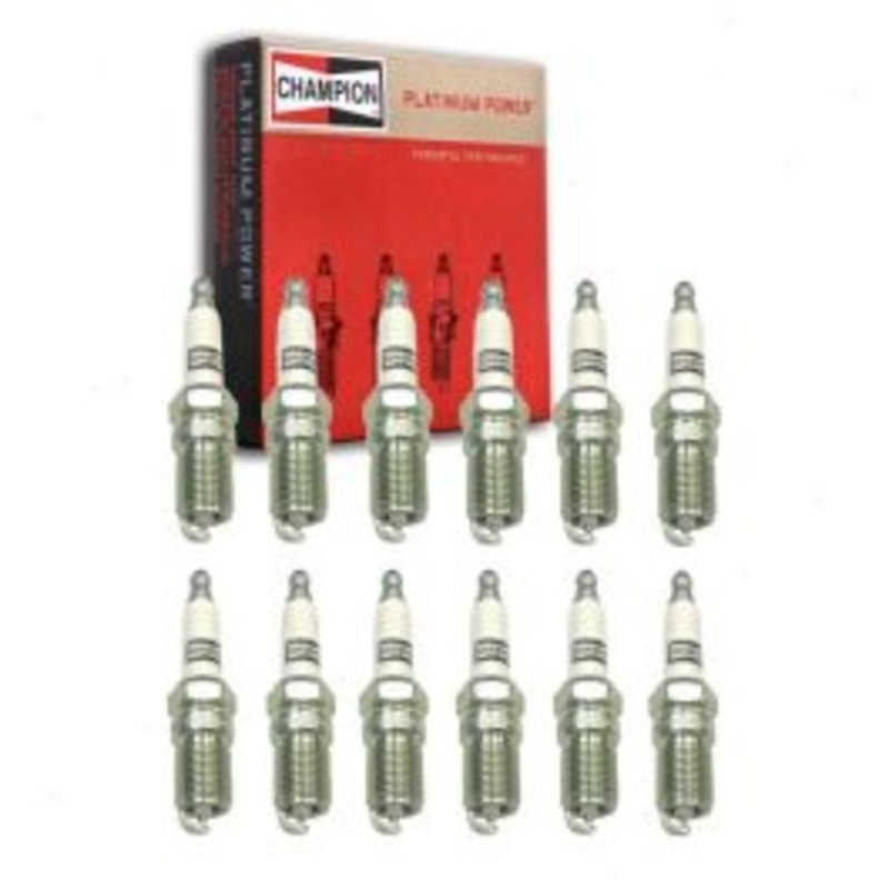 12 pc Champion Platinum Spark Plugs for 2004 Aston Martin DB7 6.0L V12
