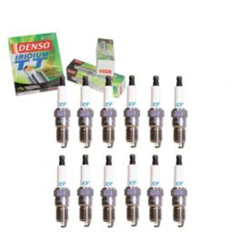 12 pc DENSO Iridium TT Spark Plugs for 1981-1992 Jaguar XJ12 5.3L V12