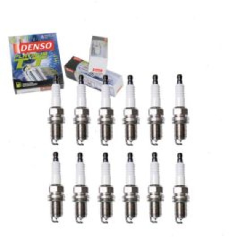 12 pc DENSO Platinum TT Spark Plugs for 1999-2005 Mercedes-Benz E320 3.2L V6