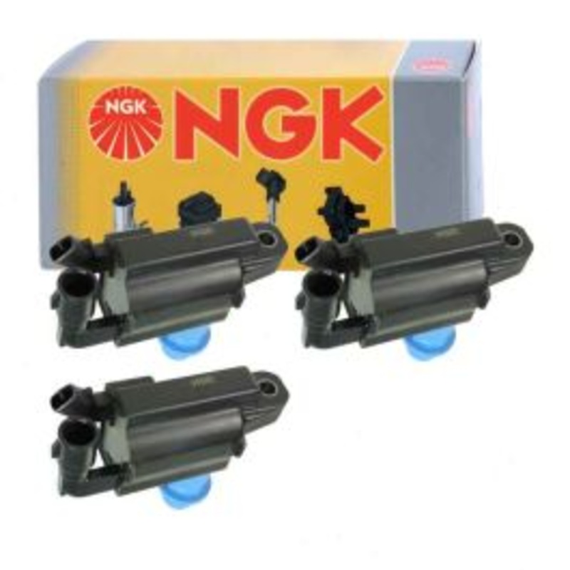 3 pc NGK Ignition Coils for 2001-2005 Lexus IS300 3.0L L6