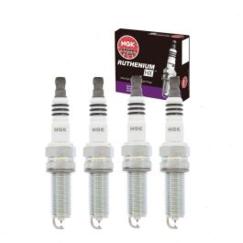 4 pc NGK Ruthenium HX Spark Plugs for 2010-2014 Honda CR-V 2.4L L4