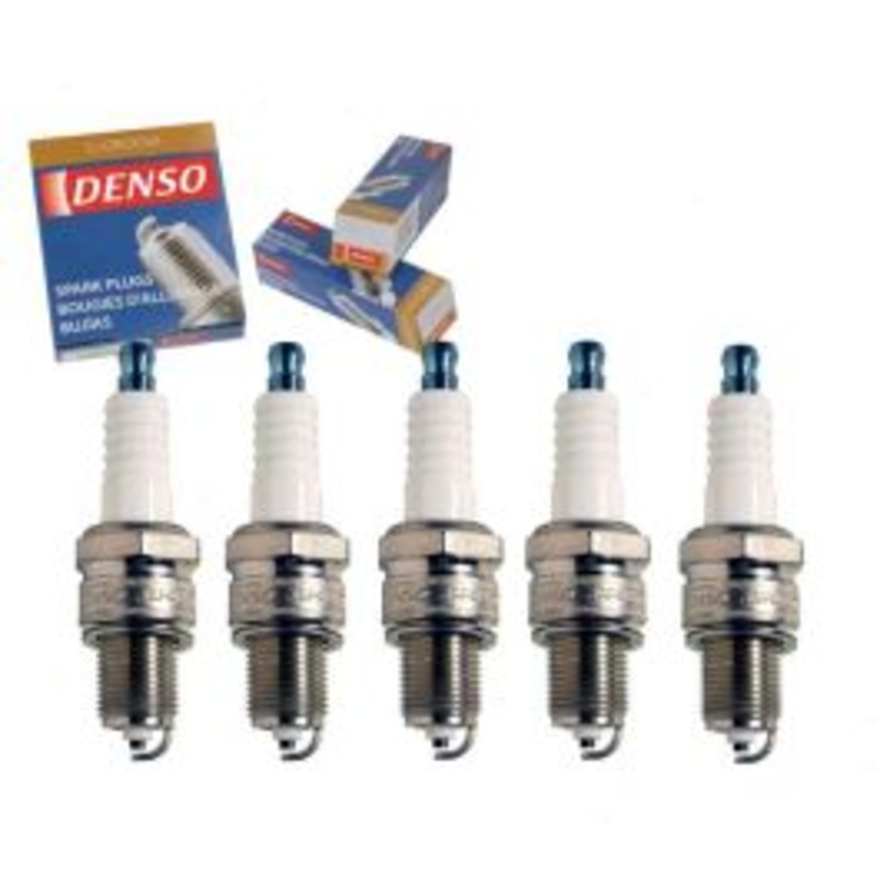 5 pc DENSO Standard U-Groove Spark Plugs for 1984-1985 Audi 4000 Quattro 2.2L L5