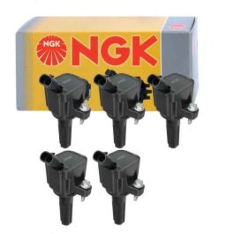 5 pc NGK Ignition Coils for 2007-2012 GMC Canyon 3.7L L5