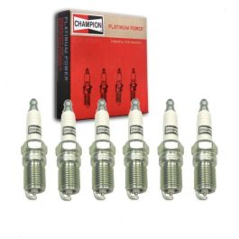 6 pc Champion Platinum Spark Plugs for 1988-1989 Merkur Scorpio 2.9L V6