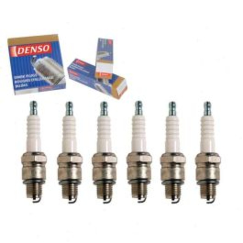 6 pc DENSO Standard Spark Plugs for 1964-1969 Chevrolet Corvair 2.7L H6
