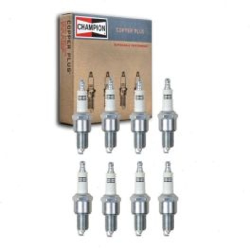 8 pc Champion Copper Plus Spark Plugs for 1956-1957 Nash Ambassador Custom 4.1L 5.3L 5.8L V8